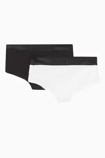 Hipster Briefs in Cotton, Set of 2
