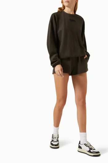 Logo Running Shorts in French Terry