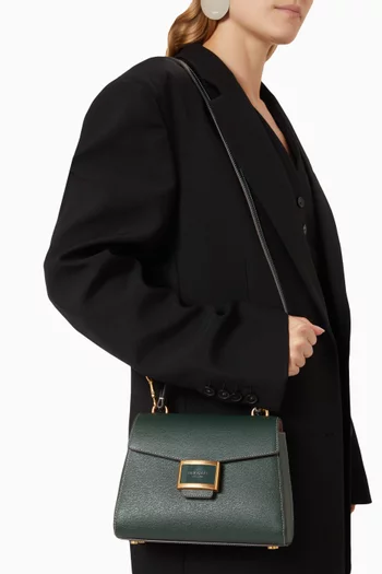 Small Kate Top Handle Bag in Leather