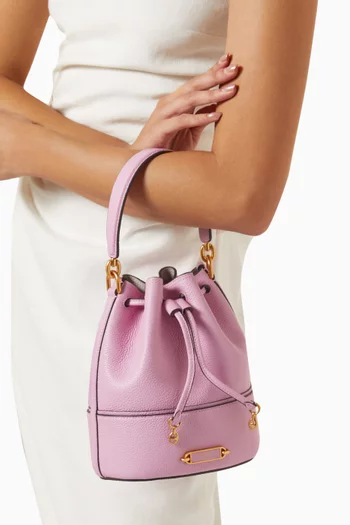 Small Gramercy Bucket Bag in Leather