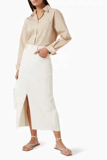 The Midaxi Skirt in Cotton