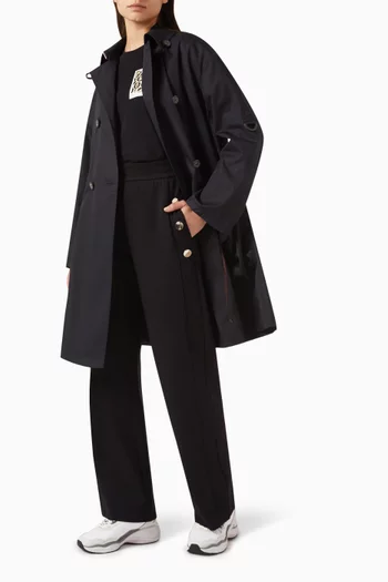 Trench Coat in Technical Cotton