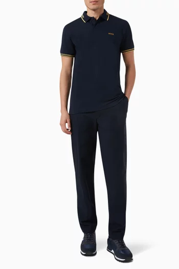 Paul Slim-fit Polo Shirt in Stretch-cotton