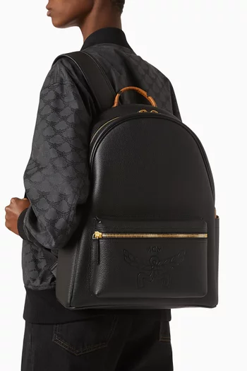 Medium Stark Backpack in Leather