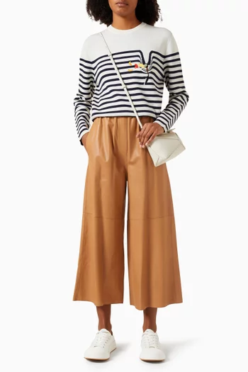 Striped Sweater in Wool