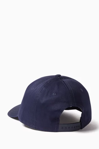 AX Logo Baseball Hat in Cotton