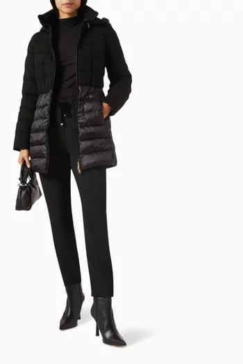 Upupa Down Jacket in Quilted-jersey & Nylon