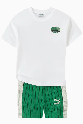 For The Fanbase Basketball Shorts in Mesh