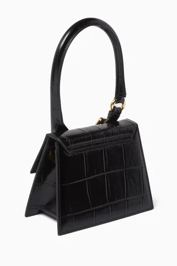 Le Chiquito Moyen Boucle Bag in Calfskin Leather