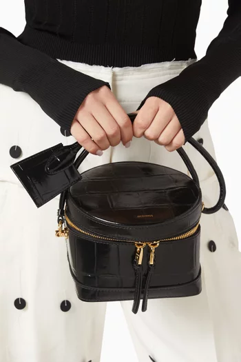 Le Vanito Top-handle Bag in Leather
