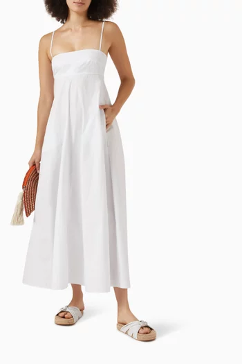 Piedmont Sun Dress in Cotton-poplin