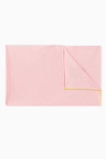 Blanket in Silk-cotton blend