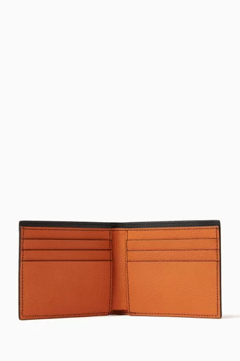 Basketball Classic Bifold Wallet in Calf Leather