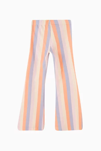 Bonnie Flared Pants in Stretch-jersey
