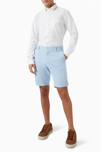 Slim-fit Shorts in Cotton