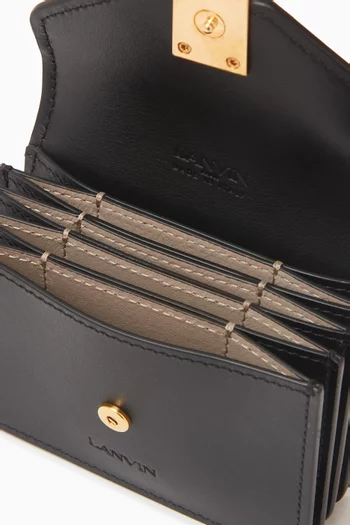 Concerto Card Holder in Leather