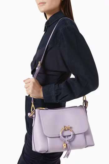 Small Joan Hobo Shoulder Bag in Leather
