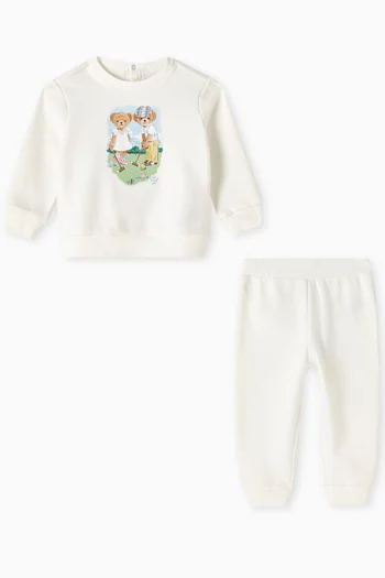 Polo Bear Tracksuit in Cotton