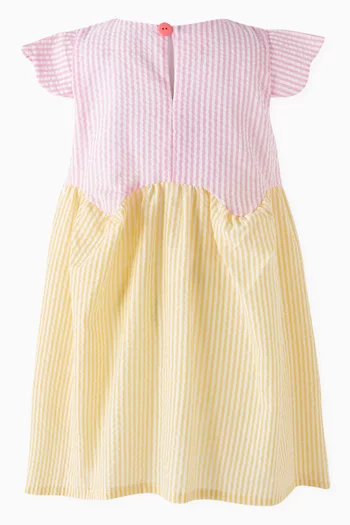 Florence Striped Dress in Cotton