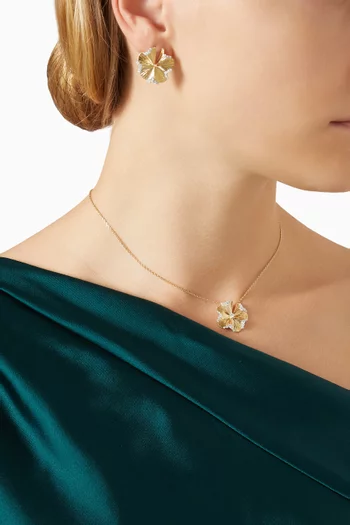 Alektra Diamond Necklace in 18kt Gold