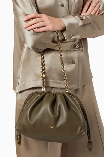 Flamenco Purse Bag in Leather