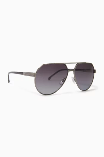 1067/S Sunglasses in Stainless steel