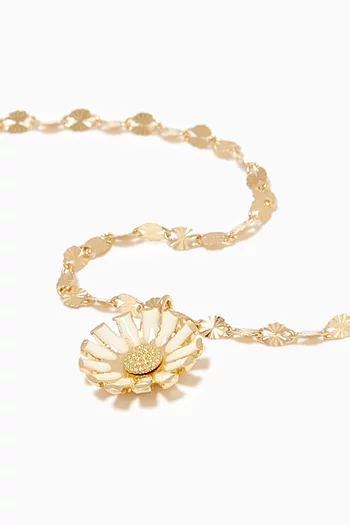 Golden Bloom Pendant Necklace in 18kt Gold