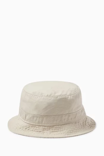 Gold Lemon Gardening Bucket Hat in Cotton