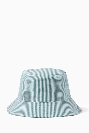 Dawson Bucket Hat in Seersucker