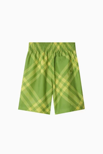 Check-print Swim Shorts