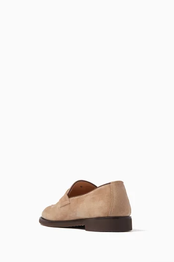 Penny Loafers in Suede