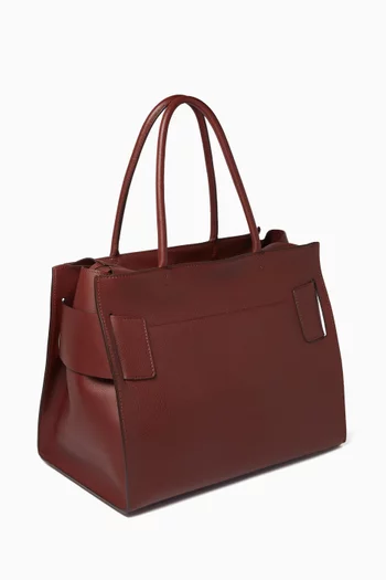Bobby Soft Top Handle Bag in Calfskin Leather