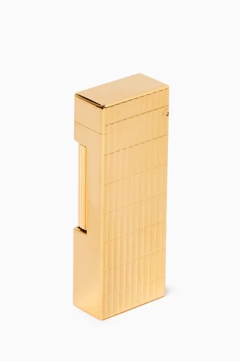 Rollagas Lighter in Gold-plated Brass
