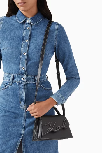 x Amber Valetta Crossbody Bag in MIRUM® Faux Leather