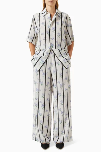 Alabama Pyjama Set in Silk Crêpe de Chine