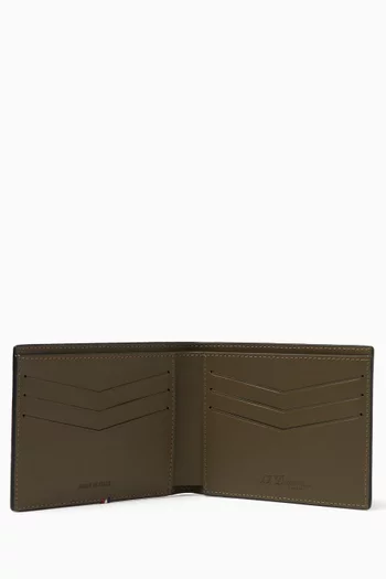 Neo Capsule Bifold Wallet in Leather