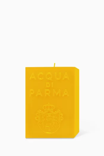 Colonia Yellow Cube Candle, 1000g   