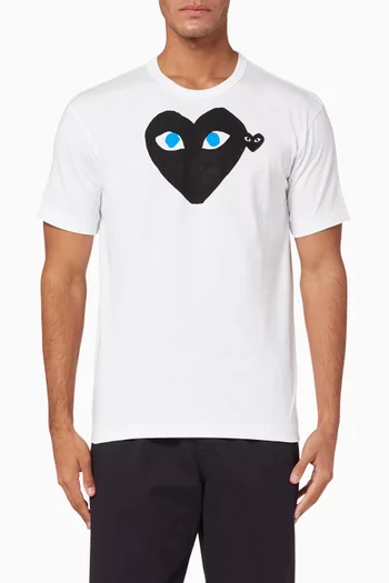 Heart Eyes Cotton T-Shirt       