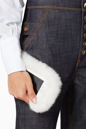 White Cabanne iPhone®7 Cover