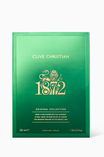 Original Collection 1872 Feminine Perfume Spray, 50ml