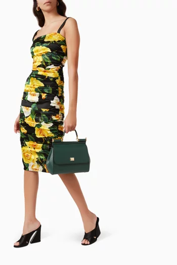 Large Sicily Bag in Dauphine Leather