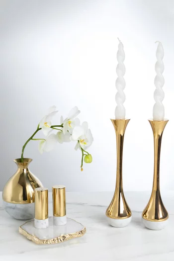 طقم حوامل شموع كولونا دوال، قطعتان