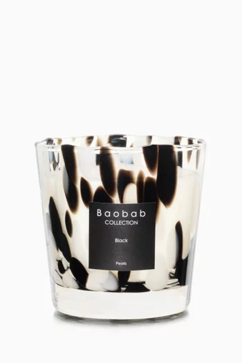 Max One Black Pearls Candle, 190g  