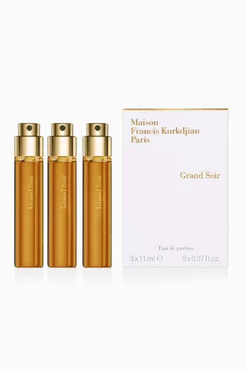 Grand Soir Eau de Parfum Refills, 3 x 11ml