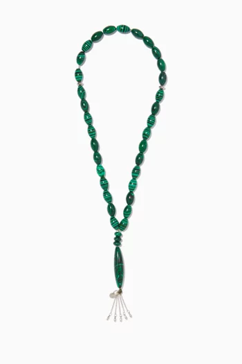 Green Malachite Worry Beads 