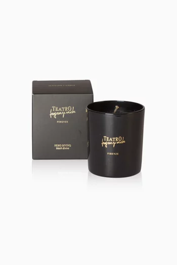 Black Divine Scented Candle, 180g