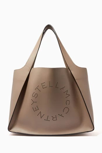 Stella Logo Tote Bag in Eco Alter Nappa   
