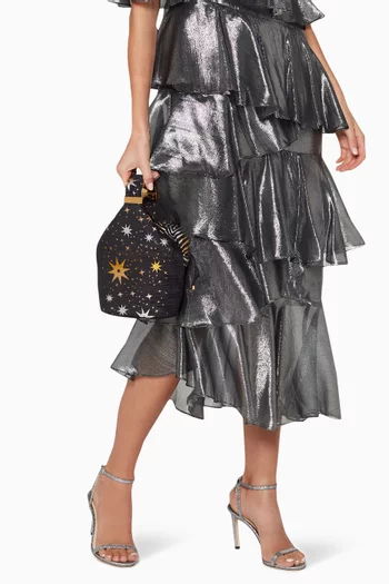Kit Metallic Galactic Lurex Bag