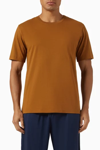 Short-sleeved T-shirt in Cotton Jersey