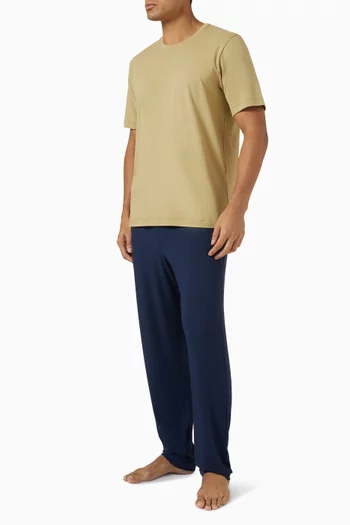 Short-sleeved T-shirt in Cotton Jersey